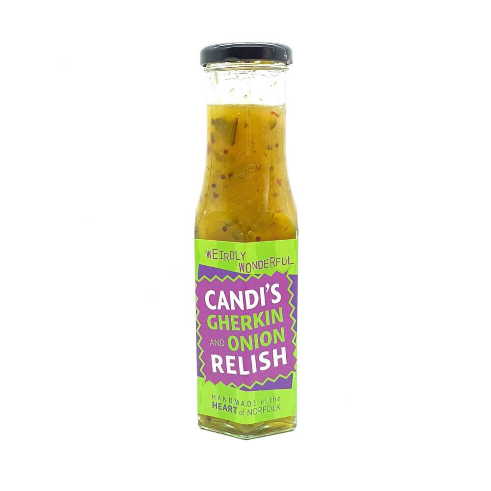 Candi's Gherkin & Onion Relish 250g
